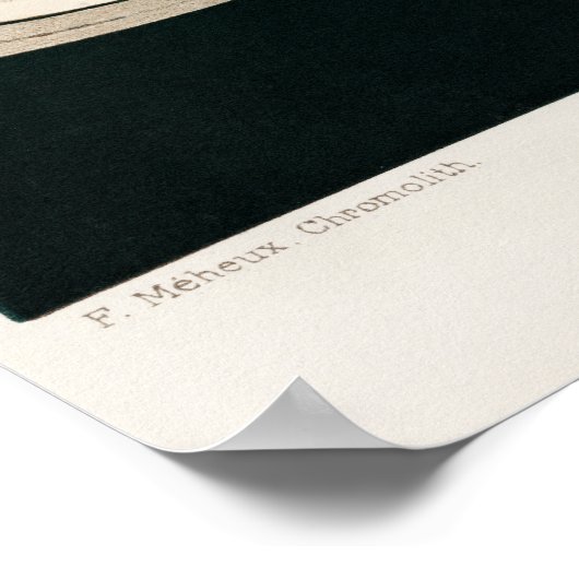 Poster vintage Saturn (Coin)