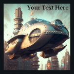 Poster Vintage Science Fiction Spectacular Flying Cars of<br><div class="desc">Whether you're a fan of classic science fiction or simply appreciate the art of vintage posters, "Retro-Futuristic Dreams" is a must-have for your collection. Hang it up in your home, office, or studio and let it transport you to a world of endless possibilities and incredible technology. Don't miss out on...</div>