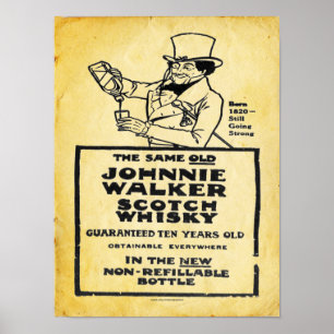 Poster vintage Scotch Whiskey