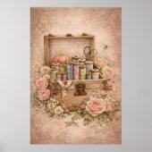 Poster Vintage Sewing Box (Devant)