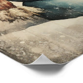 Poster vintage Shabby Chic (Coin)