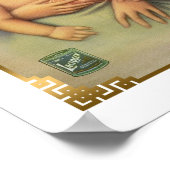 Poster Vintage Shanghai Chine Formule bébé Annonce (Coin)