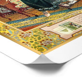 Poster Vintage Shanghai Chine Soap Ad Shanghai Dames (Coin)