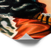 Poster Vintage Sheriff Pin-up (Coin)