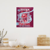 Poster Vintage Shirk Bicycle Advertisement circa 1890 (Cuisine)