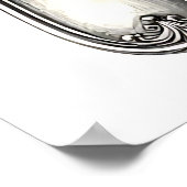 Poster Vintage Silverware Ornate Flatware Kitchen  (Coin)