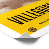 Poster Vintage ski Limone Piemonte Voyage italien (Coin)