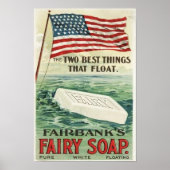 Poster Vintage Soap Product Advertising (Devant)