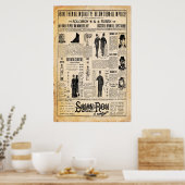 Poster Vintage Solomon & Ruben Store Imprimer (Cuisine)