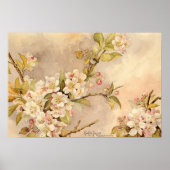 Poster Vintage Spring Blossoms (Devant)