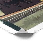 Poster vintage - Subiaco, Perth, Australie occiden (Coin)