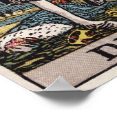 Poster vintage Tarot Death (Coin)