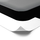 Poster Vintage télévision ancienne (Coin)