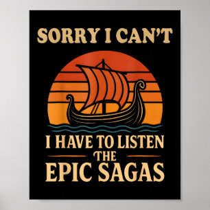 Poster Vintage The Epic Sagas Ulysse Musical