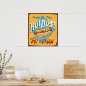 Poster Vintage tin sign (Cuisine)