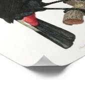 Poster Vintage Toucan Illustration (Coin)