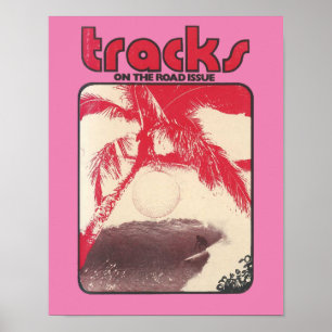 Poster Vintage Trails Surf Magazine Surf Wall Art