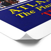 Poster Vintage travel, Atlantic City (Coin)