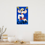 Poster Vintage travel, Cuba (Cuisine)