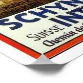 Poster Vintage travel, Interlaken (Coin)