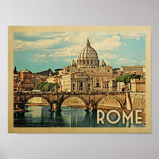 Poster Vintage Travel Poster (Voorkant)