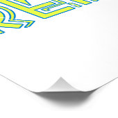 Poster Vintage Tropical Dominican Republic (Coin)