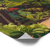 Poster Vintage Tulum Mexico Travel (Coin)