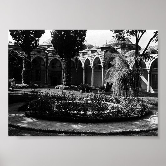 Poster Vintage Turquie Istanbul Musée Topkapi (Devant)