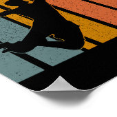 Poster Vintage Ultimate Frisbee Sport Retro (Coin)