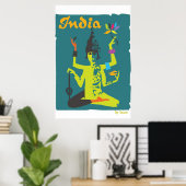 Poster vintage UltraPop (Bureau à domicile)