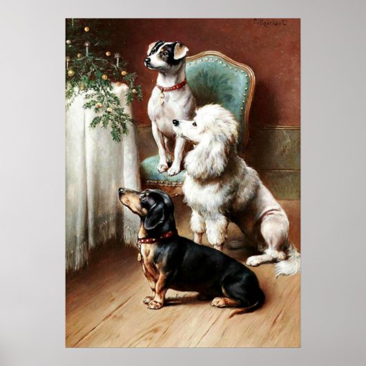 Poster Vintage - Une retraite de Noël (Devant)