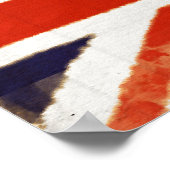 Poster vintage Union Jack (Coin)