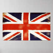 Poster vintage Union Jack (Devant)