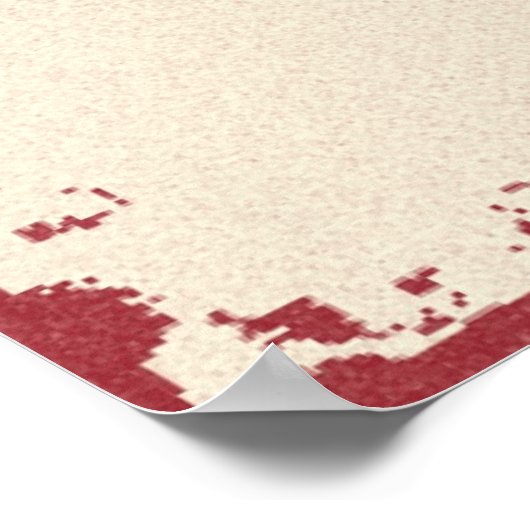 Poster vintage Valentine (Coin)