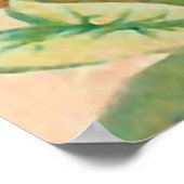 Poster Vintage valentine cupide ange 1 (Coin)