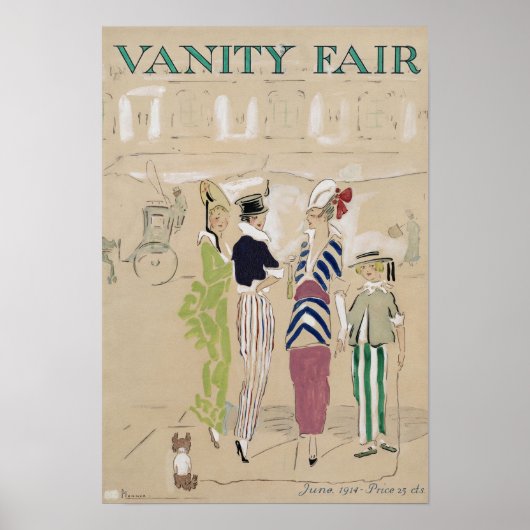 Poster vintage Vanity Fair (Devant)