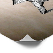 Poster vintage Vape haute qualité (Coin)