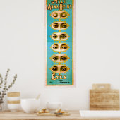 Poster vintage Vaudeville 1898 (Cuisine)