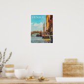 Poster Vintage Venice (Cuisine)