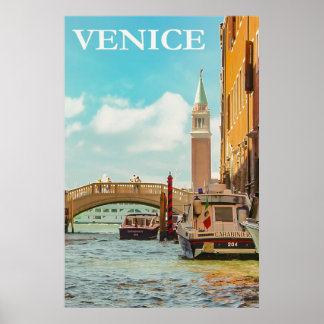 Poster Vintage Venice