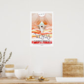 Poster Vintage Venus Travel (Cuisine)