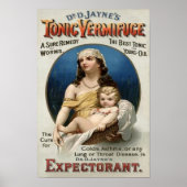 Poster Vintage Vermifuge Medicine Advertising (Devant)