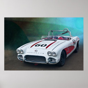 Poster vintage Vette