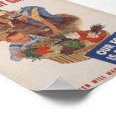 Poster vintage Victory Garden (Coin)