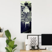 Poster Vintage Vienna Schonbrunn palace Vieux Laque Room (Bureau à domicile)