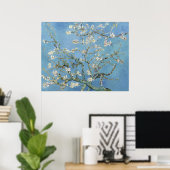 Poster Vintage Vincent Van Gogh Almond Blossoms (Bureau à domicile)