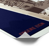 Poster Vintage Voir Europe Prochaine Voyage (Coin)