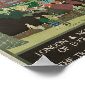 Poster Vintage voyage (Coin)