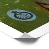 Poster Vintage voyage "Abruzzes, Italie" (Coin)