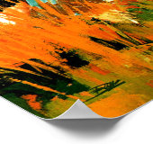 Poster Vintage voyage Afrique (Coin)